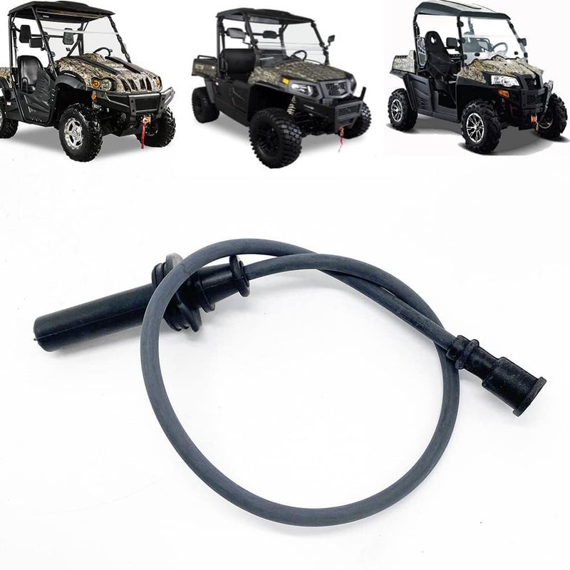Chikia Hisun 700 Ignition Coil Cable Wire Cap Plug Replacement for Hisun UTV ATV 550 700 750 800 1000,Massimo MSU 700 800 Coleman UT550 UT700 UT750,Axis 700 750 Bennche Cub Cadet - Image 1